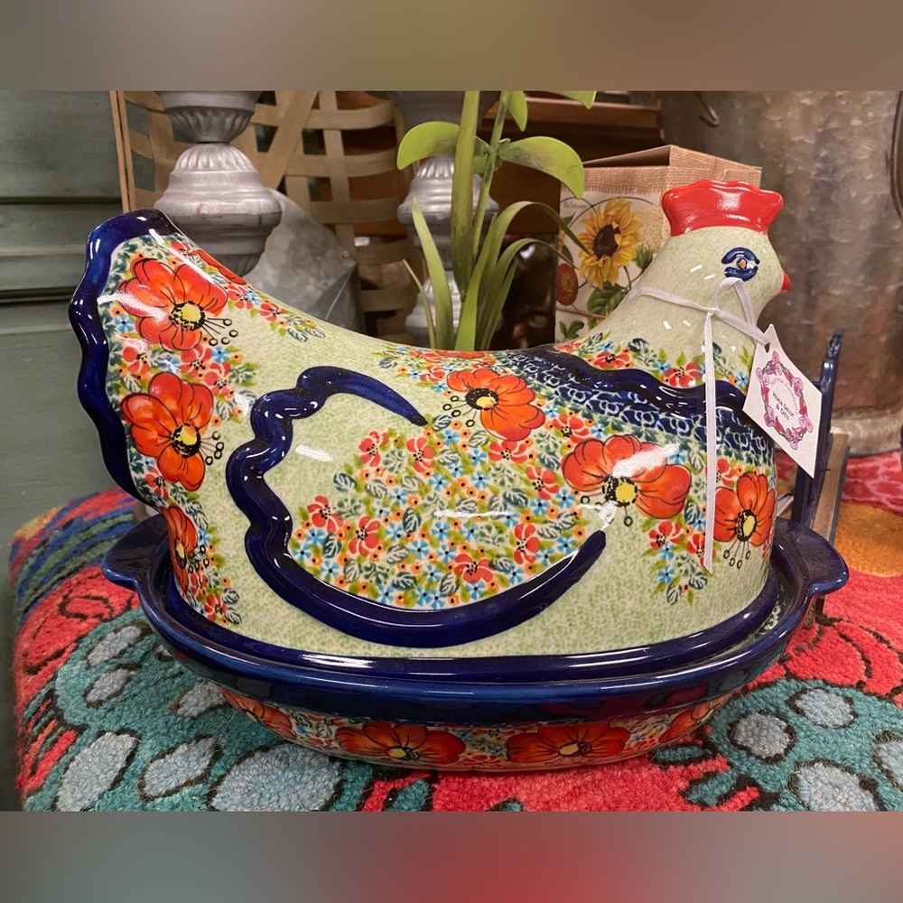 Polish Pottery Caserole Dish